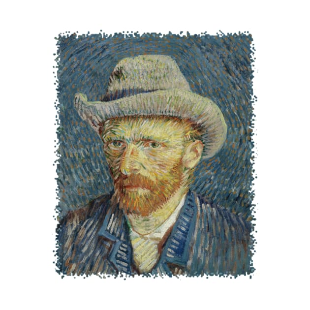 Self Portrait by Vincent van Gogh by MasterpieceCafe
