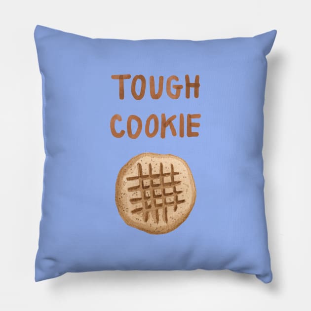 Tough Peanut Butter Cookie Pillow by monbaum