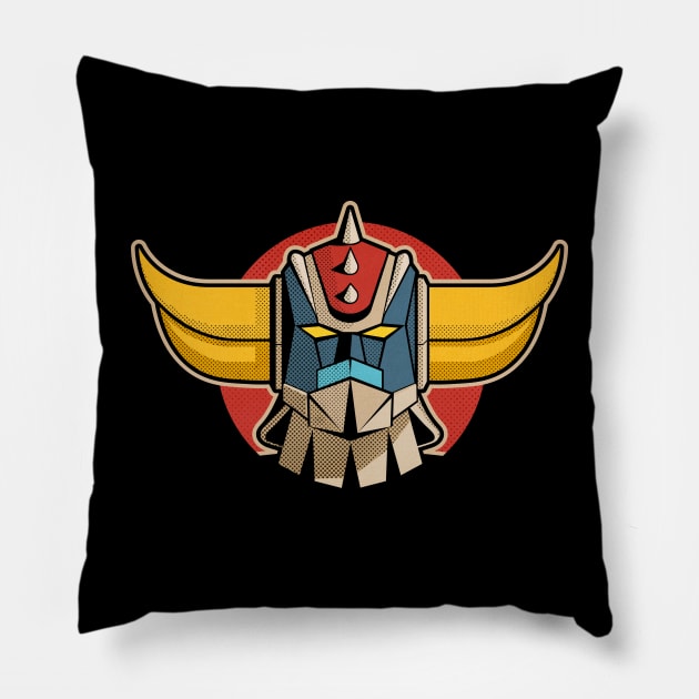 331 POP Grendizer Head Pillow by Yexart