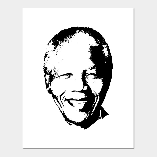 Nelson Mandela Nelson Mandela Poster E Stampa Artistica Teepublic It