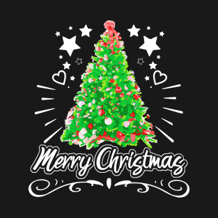 Christmas Tree Merry Christmas T-Shirt