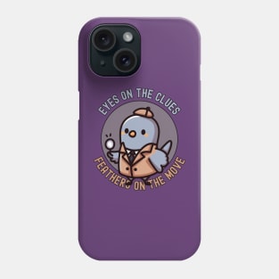 Pigeon Private Detective Phone Case