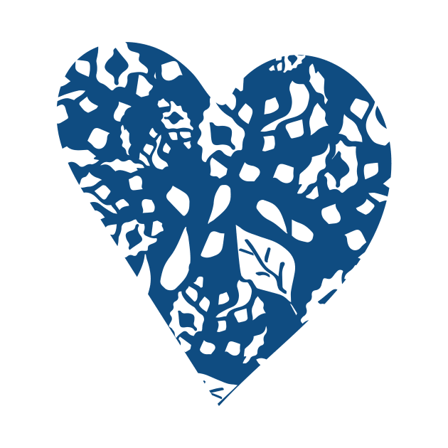 Nature Love Heart - Blue. by SalsySafrano