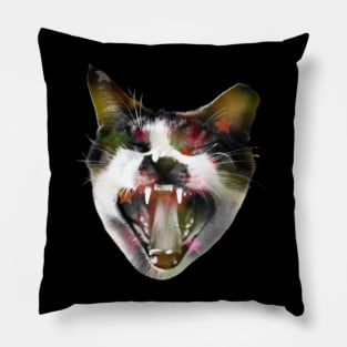 Cat Disco Pillow