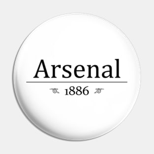 Arsenal 1886 Pin