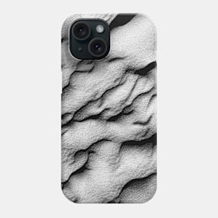 Monochrome photography of sand Phone Case