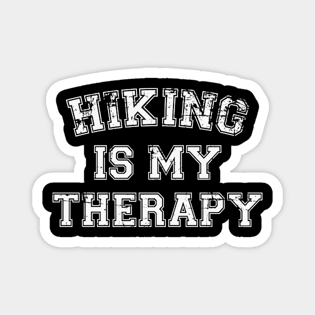 Hiking Is My Therapy Magnet by RW