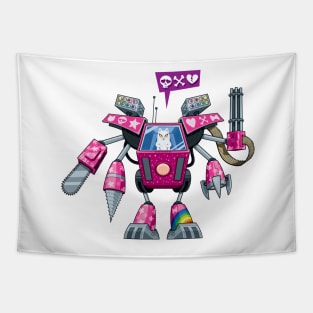 Robo-pussycat Tapestry