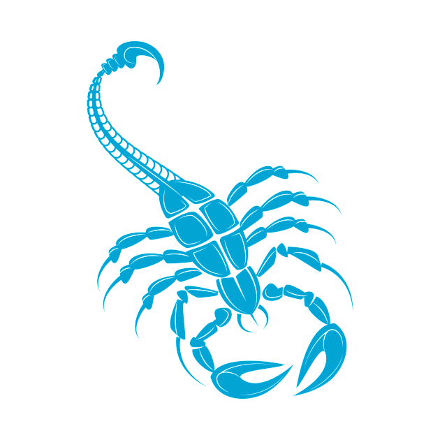 Scorpio - blue by PharaohCloset