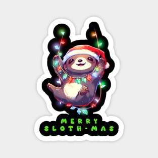 Merry Sloth Mas Magnet