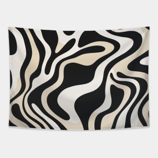 Zebra Mirage Tapestry