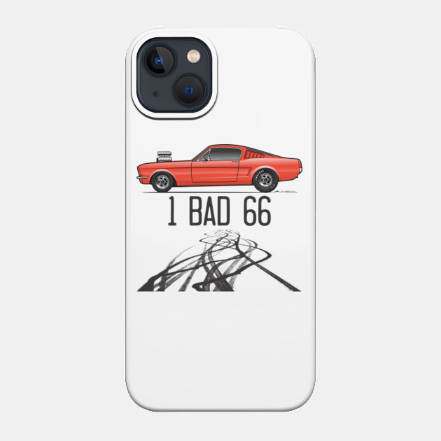 One Bad-Signal Flare Red - 1966 Fastback - Phone Case