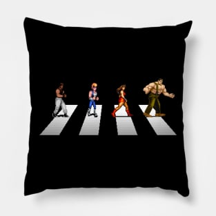 Beat 'Em Up Road Pillow