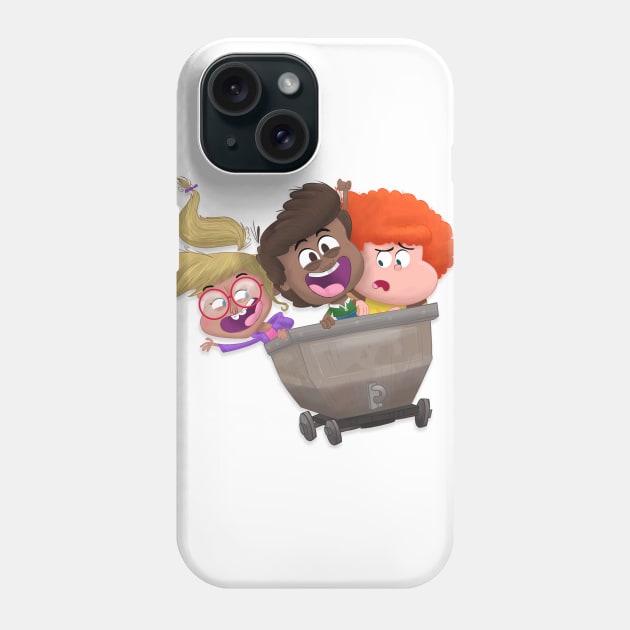 The Barefoot Bandits Minekart Phone Case by mukpuddy