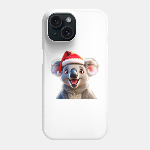 Koala Claus: Spreading Christmas Cheer Down Under! Phone Case by Stevie26