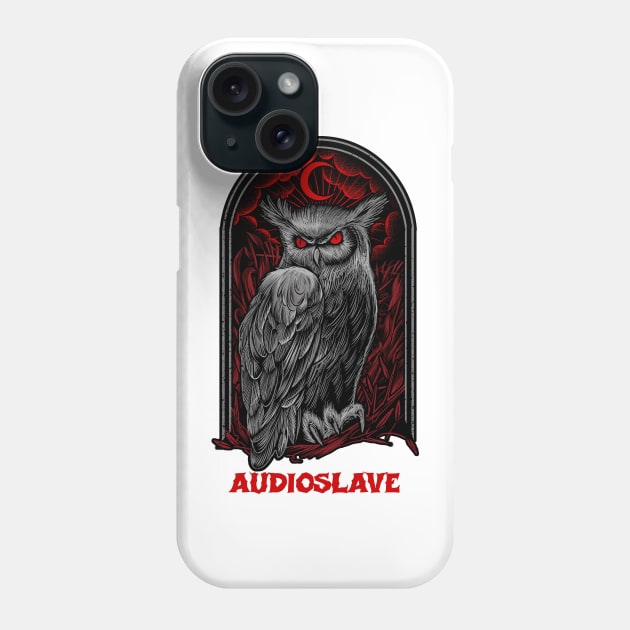 The Moon Owl Audioslave Phone Case by Pantat Kering