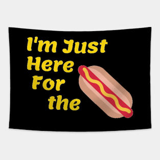 Hot dog humor Tapestry