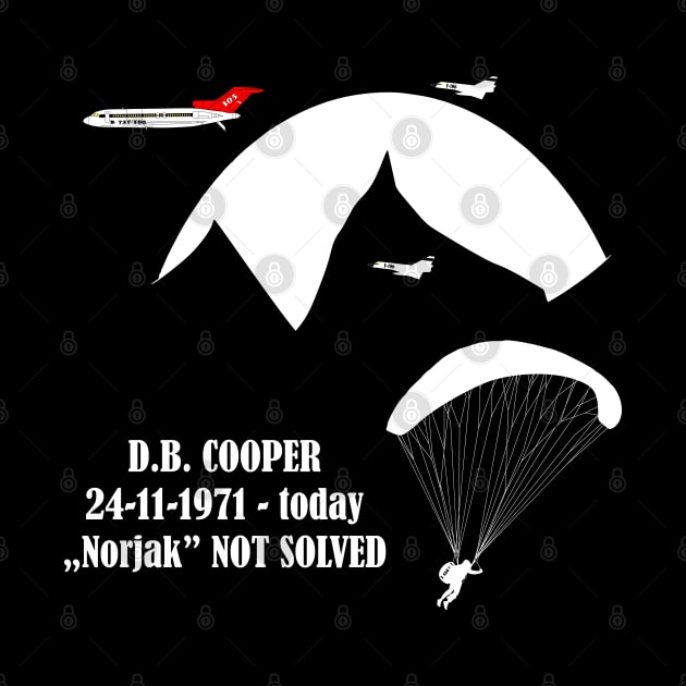 D.B. Cooper - the only uncaught hijacker by K0tK0tu