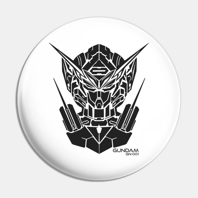 Gundam GN-001 Pin by VALTOZ Cloth