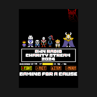 Bwn Radio Charity Stream 2024 design T-Shirt