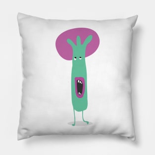 Mr Broccoli Pillow