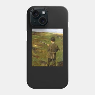 a hunter in the dunes 1914 - Max Liebermann Phone Case