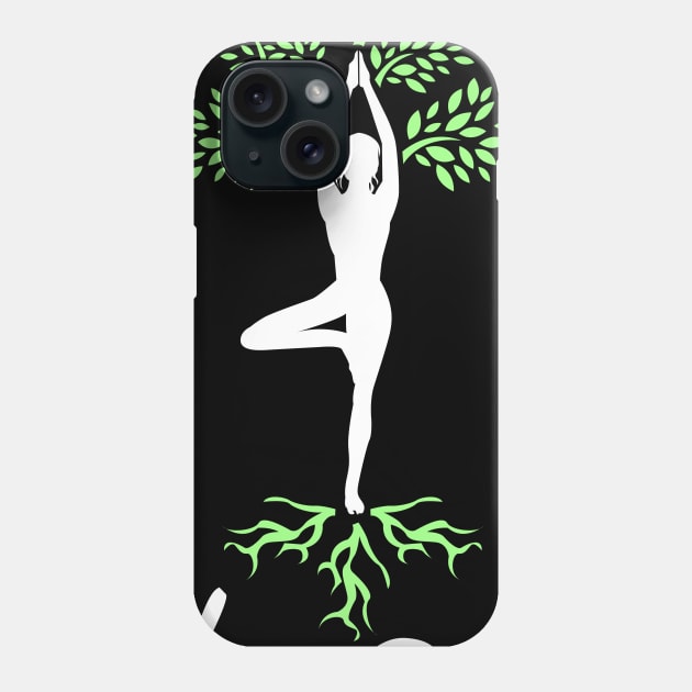 Namaste Yoga Circle Phone Case by JDaneStore