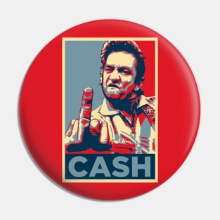 Cash Middle Finger Hope Pin