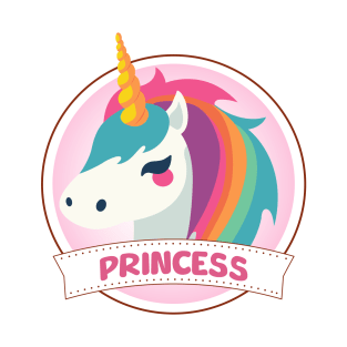 Magical Princess Unicorn 🦄 T-Shirt