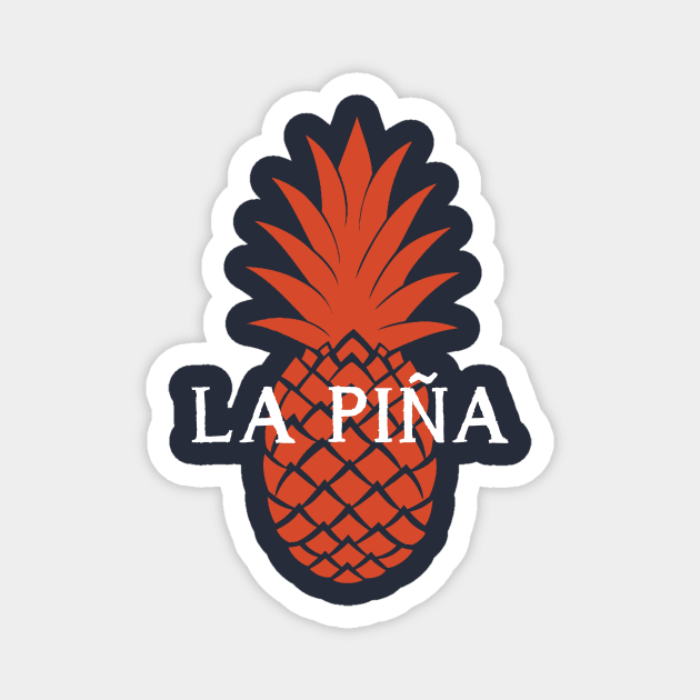 La Pina Baseball Magnet by Project-Nerd