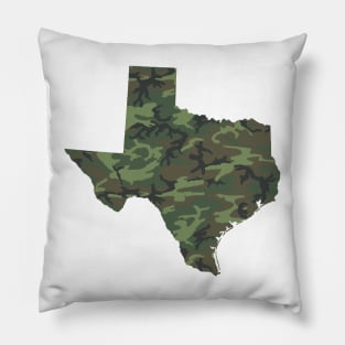 hunting in Texas Pillow