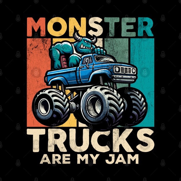 Monster Trucks Are My Jam by DetourShirts