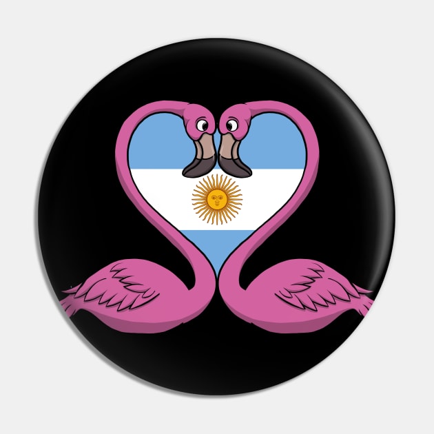 Flamingo Argentina Pin by RampArt