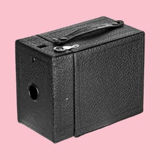 Vintage 1930s Box Camera in B&W T-Shirt