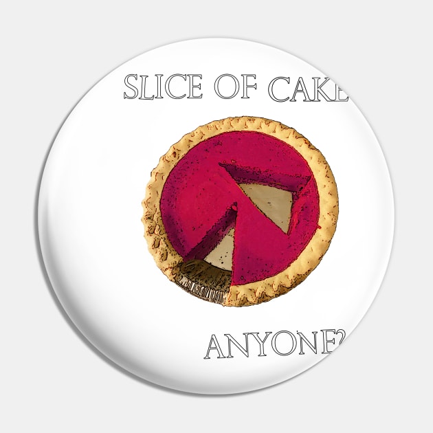 Slice Of Cake Anyone OCD Pin by NeavesPhoto