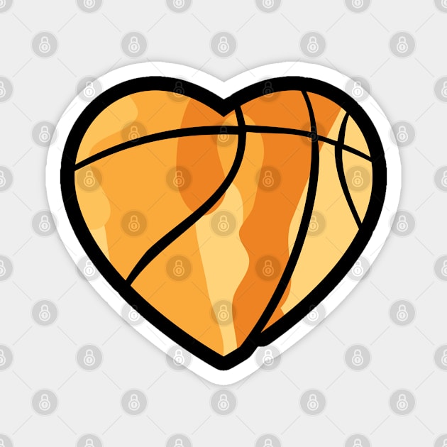 Basketball Love Camu Magnet by Rayrock76