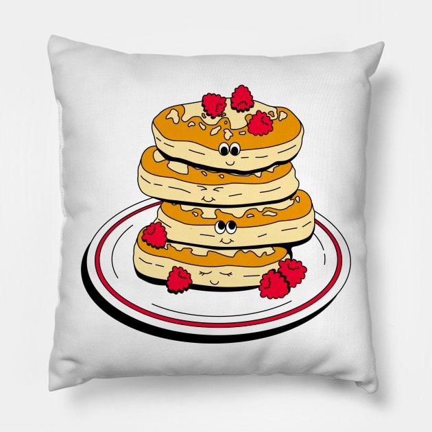 japenese pancake Pillow by teeforyou47