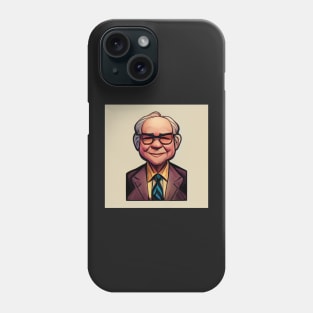 Warren Buffett | Comics Style Phone Case