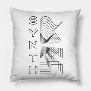 Synth Waveform Audio Analog Design Modular Gift Pillow