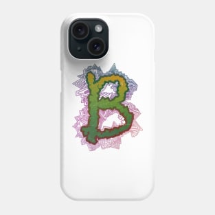 initial b Phone Case