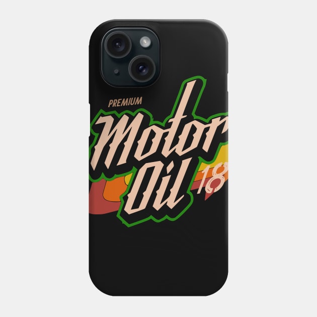 Carsons Motor oil premium vintage gasoline logo Phone Case by SpaceWiz95