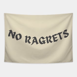 No Regrets Internet Funny Meme Design Tapestry