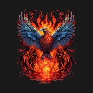 Flaming Phoenix Resurgence T-Shirt