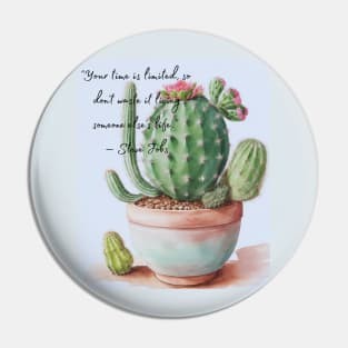 cactus with quotes Pin