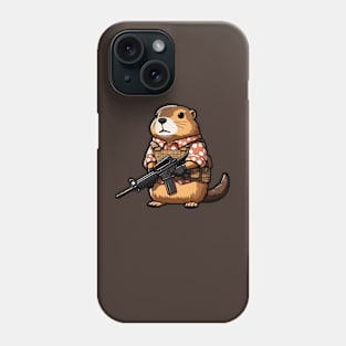 Tactical Groundhog Phone Case