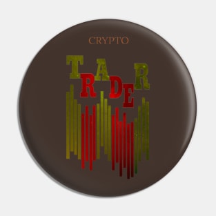 CRYPTO TRADER (COSMIC) / BROWN Pin