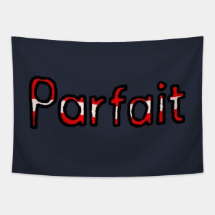 Perfect in French - (Red) Tapestry