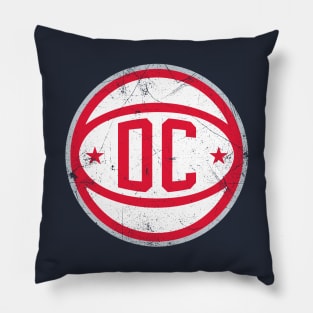 DC Retro Ball - Navy Pillow