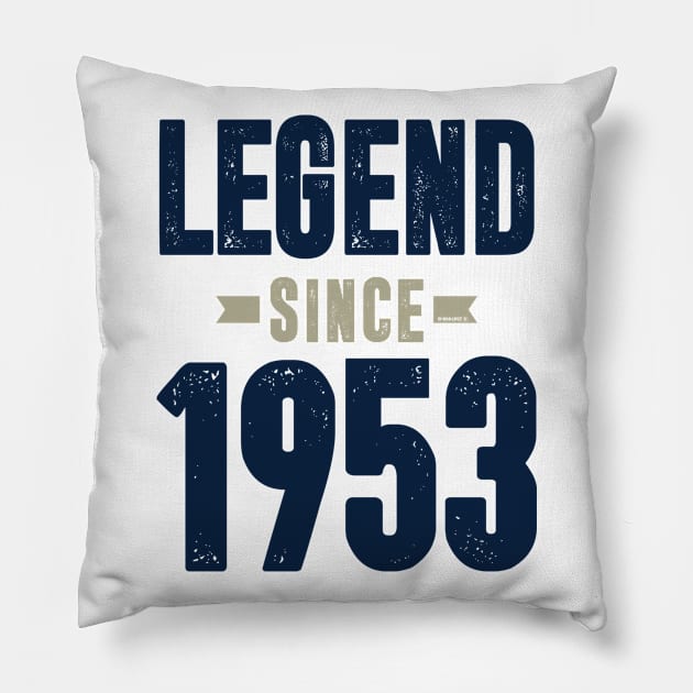 Legend Since 1953 Pillow by C_ceconello