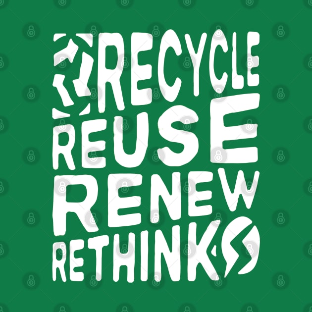 Recycle Reuse Renew Rethink Crisis Environmental Activism by alyssacutter937@gmail.com